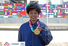 Hasini Nusaka wins Gold at Youth Olympics Games 2018 Hasini Nusaka