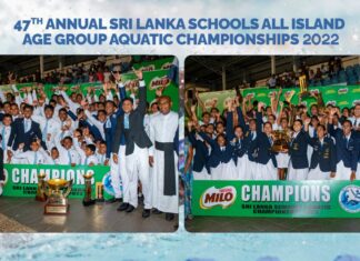 The 47th Annual Sri Lanka Schools All Island Age Group Aquatic Championships 2022