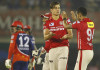 Marcus Stoinis’ all-round effort and impressive death bowling by KXIP bowlers help them secure their third win Marcus Stoinis