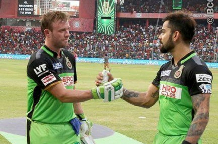 Virat Kohli AB De Villiers