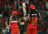 கொஹ்லி, கெயில் வானவேடிக்கை – பெங்களூருக்கு அபார வெற்றி Chris Gayle and Virat Kohli