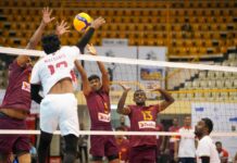 ශ්රී ලංකාව 3-0කින් මාලදිවයින පරාජය කරයි CAVA Men's Volleyball Nations League