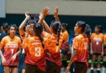 ශ්රී ලංකා ක්රීඩිකාවෝ නේපාලයට පරාජය වෙයි CAVA U-19 Women Volleyball Championship 2025