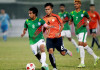Bangladesh, Nepal into semis after goalless draw Bangladesh, Nepal into semis after goalless draw