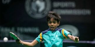 Taavi Samaraweera Climbs to World No. 1 in Under-11 Table Tennis Rankings Under 11 Boys’ World Table Tennis Rankings