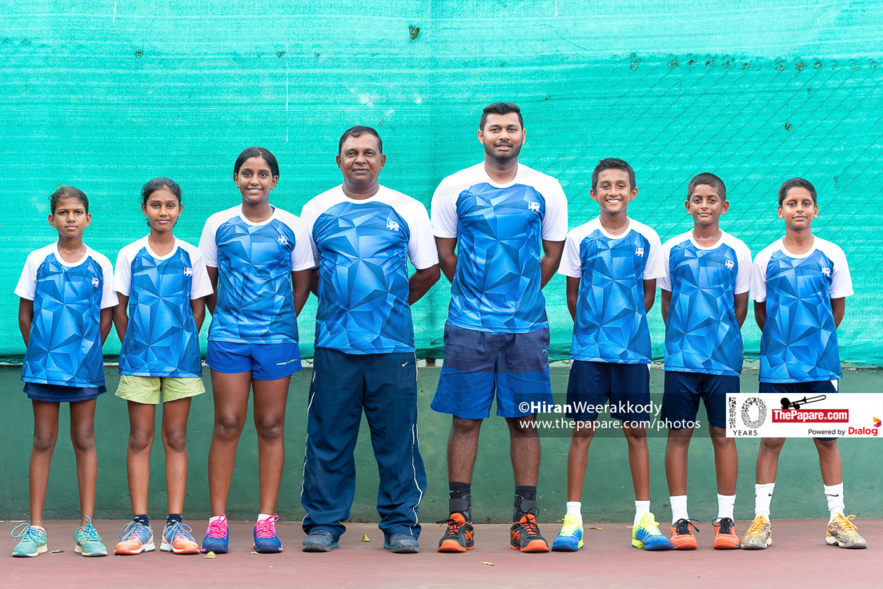 Photos Sri Lanka U12 National Tennis Team 2019