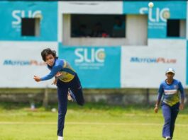 තාරුකා ෂෙහානි දිනයේ කැපී පෙණෙන ක්රීඩිකාව බවට පත් වෙයි