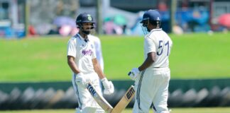 ඉන්දීය A ක්රීඩකයෝ සාර්ථක ආරම්භයක් ලබා ගනී