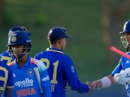 ඉන්දීය යෞවනයෝ පළමු තරගය ජය ගනී India Under-19s tour of Sri Lanka