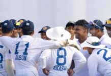 ලකුණු වර්ෂාවකින් පසුව තරගය නිම වෙයි India Under-19s tour of Sri Lanka