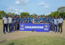 කොළඹ දකුණ දැවැන්ත ජයග්රහණයක් සමඟින් යොවුන් ශූරතාව දිනා ගනි U 17 Sri Lanka Youth League Tournament 2026