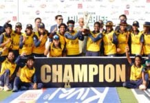 ශ්රී ලංකා යෞවනියෝ තුන්කොන් ශූරතාව දිනා ගනී
