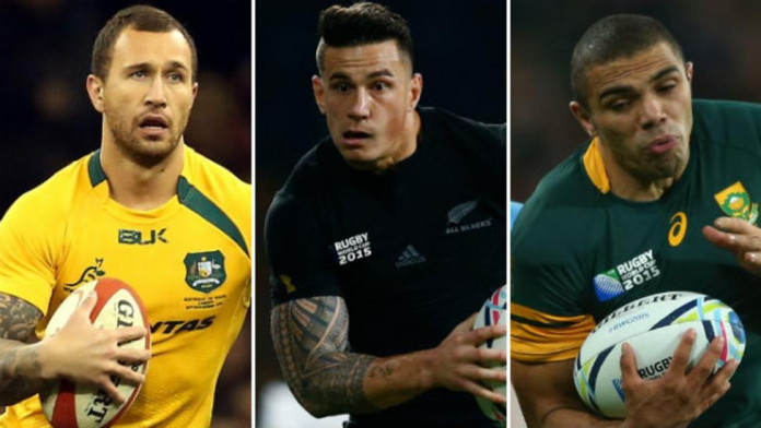 Quade Cooper, Sonny Bill Williams and Bryan Habana have all set their sights on a Rio sevens spot