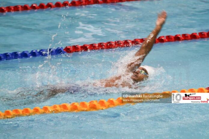 Akalanka Peiris 50m Backstroke Commonwealth Games 2022