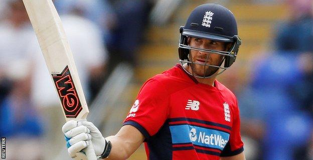 Dawid Malan hit an unbeaten 125 against South Africa A for England Lions in June