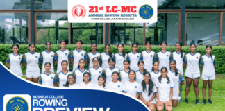 WATCH – Musaeus College Rowing Preview | 21st LC – MC Annual Rowing Regatta 21st LC - MC Annual Rowing Regatta