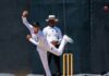 Dunith gets five as 14 wickets have fallen on day 1