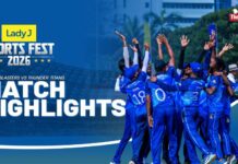 WATCH – Lady J Sports Fest 2026 – Cricket Final Lady J Sports Fest 2026 - Cricket Final