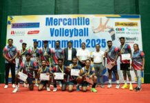 MAS Unichela තියුණු ජයක් ලබයි A - Division Men Champion - MAS Unichella
