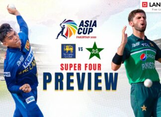 ACC Men's Asia Cup 2023 - Sri Lanka vs Pakistan