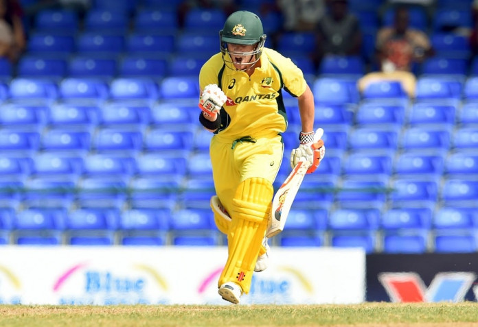 CRICKET-TRI-SERIES-AUS-RSA David Warner