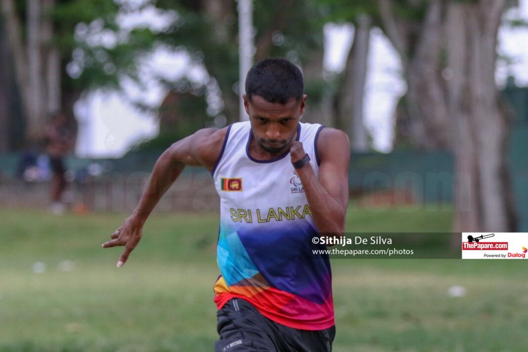 Saman Subasinghe Paralympic Athlete