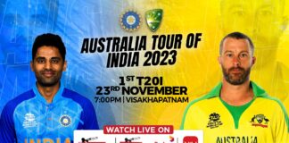 Australia tour of India 2023