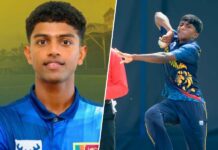 ஆகாஸின் சுழலின் உதவியுடன் இலங்கை இளையோர் அணிக்கு வெற்றி Akash