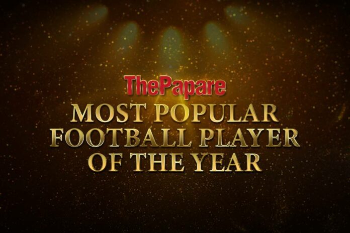 ThePapare Most Popular Football Player-of-the-Year-2021