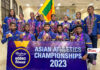 Asian Athletic Championship Team