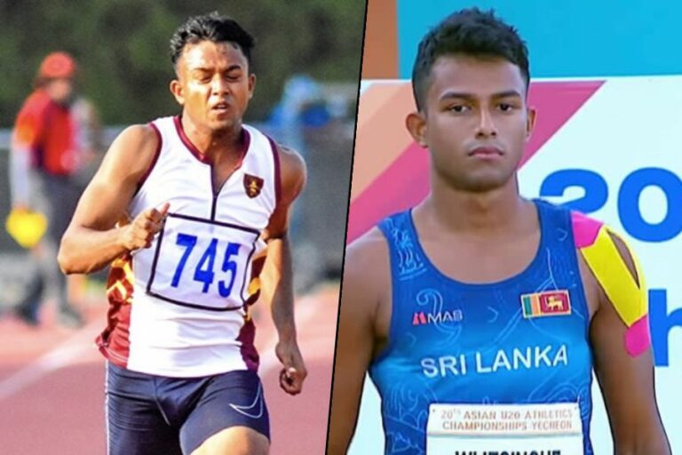 Meron Wijesinghe secures Gold with a New Meet and Sri Lanka Junior Record
