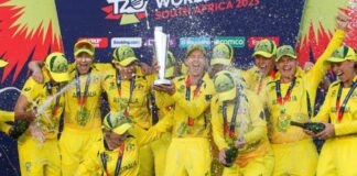 Australia women's cricket team wins