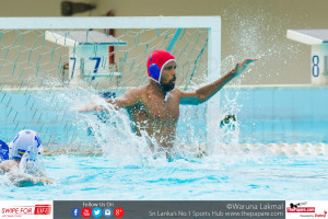 Avinda Caldera Goalkeeper Navy Water polo Nationals Finals