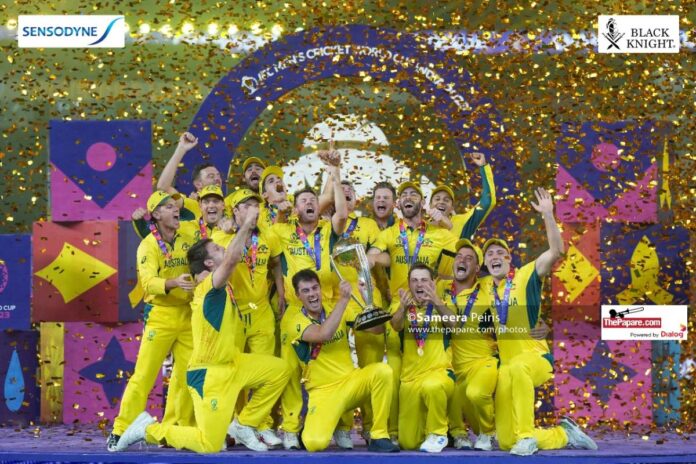 Awesome Australia beat India to win the ICC Men’s Cricket World Cup