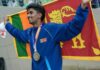 26 ஆண்டுகால இலங்கை சாதனையை முறியடித்தார் அயோமால் அகலங்க Asian Under-23 Athletics Championship 2026