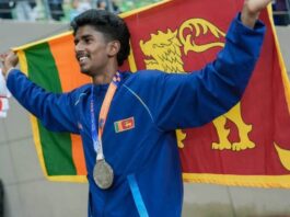 26 ஆண்டுகால இலங்கை சாதனையை முறியடித்தார் அயோமால் அகலங்க Asian Under-23 Athletics Championship 2026