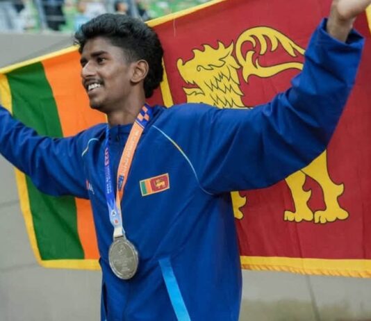 26 ஆண்டுகால இலங்கை சாதனையை முறியடித்தார் அயோமால் அகலங்க Asian Under-23 Athletics Championship 2026
