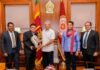 Asian Cricket Council Chief meets President Asian Cricket Council chief meets President