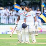 Royal skipper Dasis Manchanayake (R) & Ramiru Perera (L) celebrating their partnership