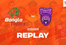 Bangla Tigers vs New York Strikers