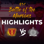 Battle of the maroons