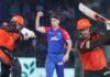 Marsh all-round brilliance in vain as SRH back to winning ways