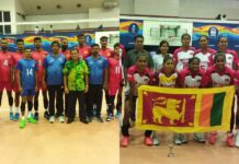 Sri Lanka Men’s & Women’s Volleyball teams thrash Maldives Sri Lanka Men’s & Women’s Volleyball tour of Maldives 2023