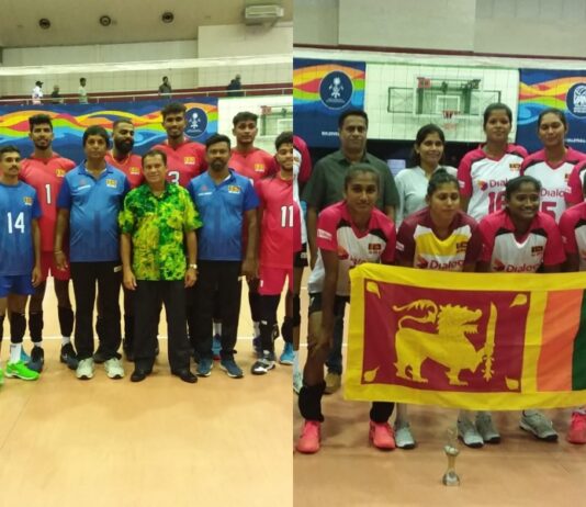 Sri Lanka Men’s & Women’s Volleyball tour of Maldives 2023