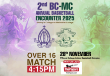 LIVE – Bishop’s College vs Methodist College – Over 16 – 2nd BC-MC Annual Basketball Encounter 2025 Bishop's College vs Methodist College