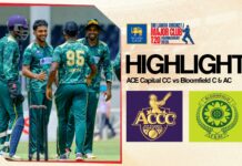 HIGHLIGHTS – Bloomfield C & AC vs Ace Capital CC | Major Clubs T20 Tournament 2026 Bloomfield C & AC vs Ace Capital CC