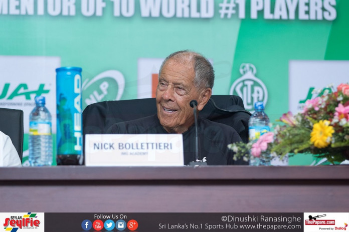 Tennis coach Nick Bollettieri