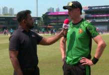 WATCH – Brad Evans speaks to ThePapare before starring with the ball for Zimbabwe vs Oman