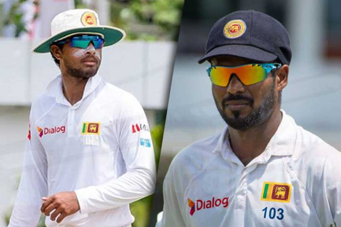 Dinesh Chandimal, the Test captain, and Upul Tharanga