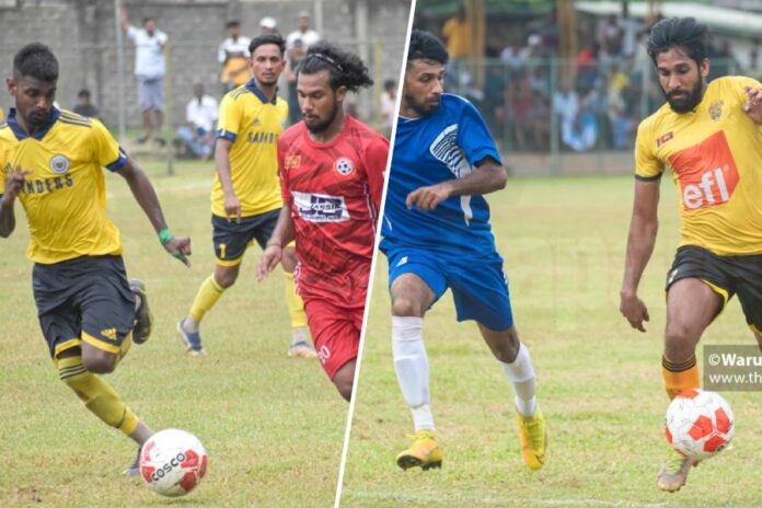 Draws in Java Lane v Saunders & Colombo v Moragasmulla - City League President Cup 2023